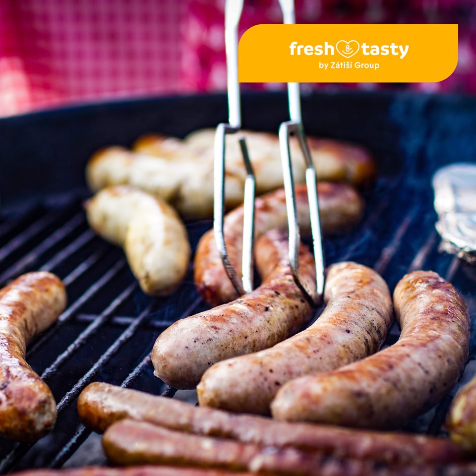 Grilled Bratwurst at Aspira Cafe