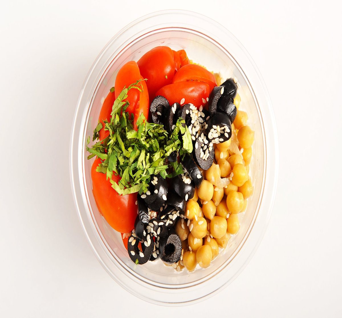 Salad dishes, plates (fish, meat, cheese or vegetable), mini schnitzels